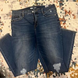 Old Navy Pop Icon Skinny High Rise Jeans Size 14 Perfect condition worn once